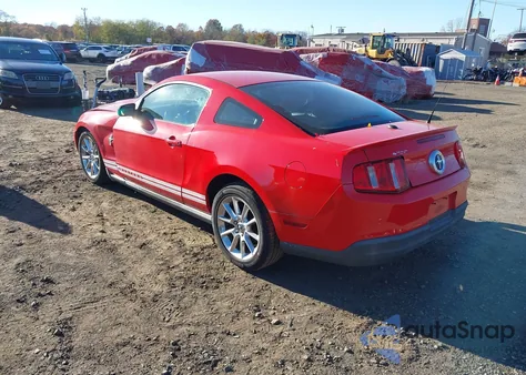 2010 Ford Mustang V6 Premium из США, поврежденный, VIN 1ZVBP8AN0A5117043